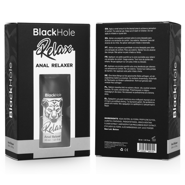 BLACK HOLE - ANAL RELAXER SPRAY À BASE DE ÁGUA 30 ML - Imagen 5