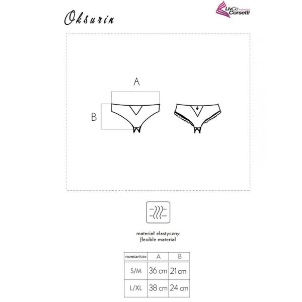 LIVCO CORSETTI FASHION - OKSURIN PANTY CROTCHLESS - Imagen 5