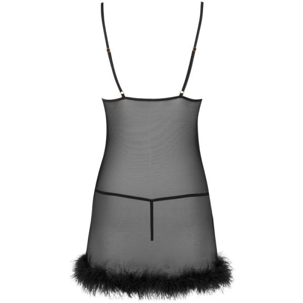 LIVCO CORSETTI FASHION - CONJUNTO ZERUNAM BABYDOLL + TANGA - Imagen 4