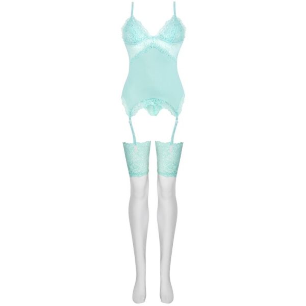 LIVCO CORSETTI FASHION - PERSINNE MIT EMPORIO SET CORSET + CALCINHA + MEIAS - Imagen 3