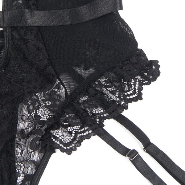 SUBBLIME - TEDDY COM LIGA COM DETALHE RENDA E TIRAS - Imagen 10