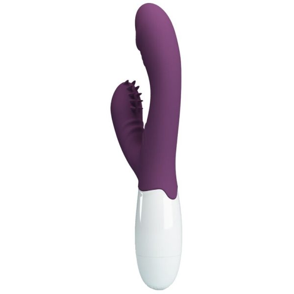 PRETTY LOVE - ANDRE VIBRADOR COELHO E ESTIMULADOR DE PONTO G ROXO - Imagen 3