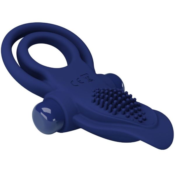 PRETTY LOVE - BRONSON ANEL DUPLO COM VIBRAO AZUL - Imagen 4