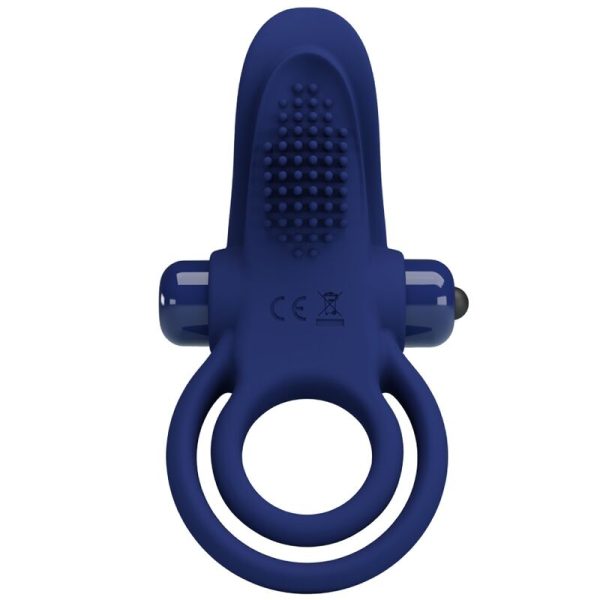 PRETTY LOVE - BRONSON ANEL DUPLO COM VIBRAO AZUL - Imagen 2