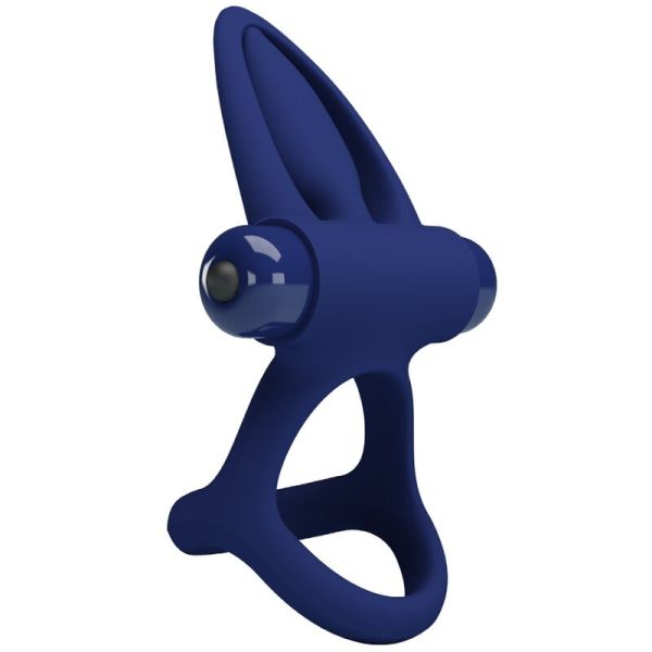 PRETTY LOVE - MAT ANEL DUPLO COM VIBRAO E ESTIMULADOR AZUL - Imagen 3