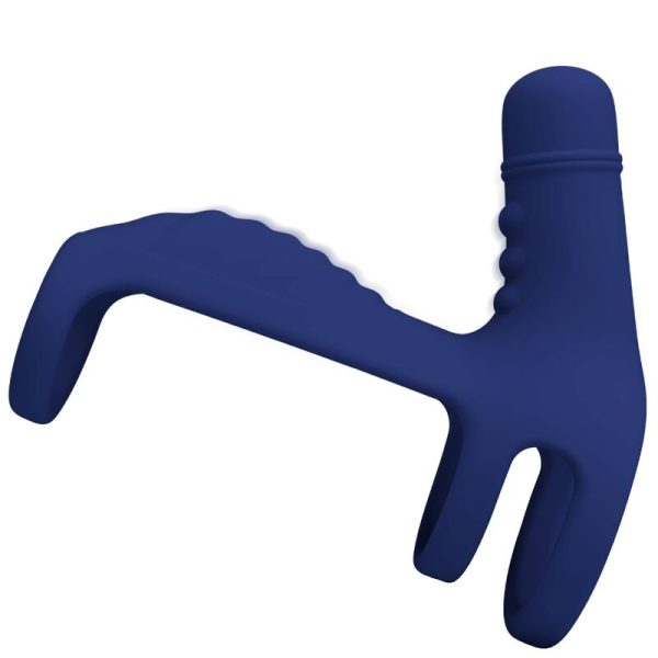 PRETTY LOVE - ANEL VIBRANTE ELISH COM EXTENSO AZUL - Imagen 2