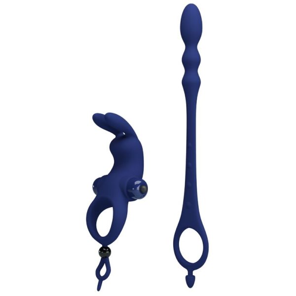 PRETTY LOVE - AYAD ANEL VIBRADOR COELHO COM PLUG AZUL - Imagen 5