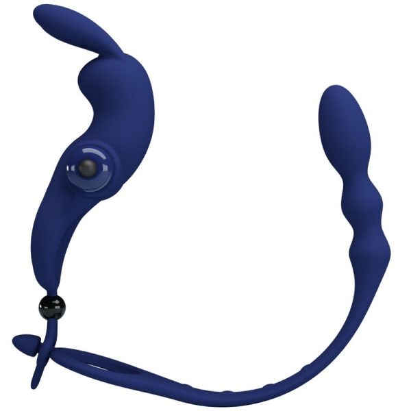 PRETTY LOVE - AYAD ANEL VIBRADOR COELHO COM PLUG AZUL - Imagen 2