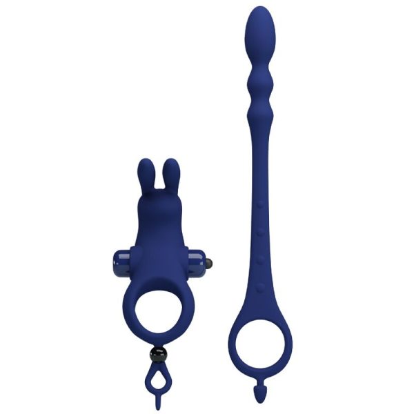 PRETTY LOVE - AYAD ANEL VIBRADOR COELHO COM PLUG AZUL - Imagen 4
