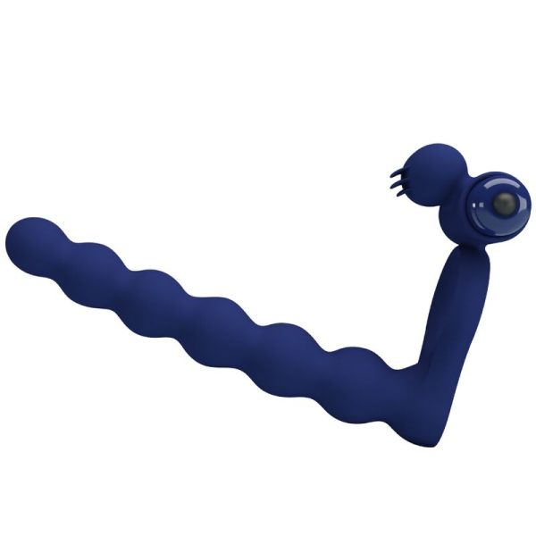 PRETTY LOVE - AJMAL ANEL VIBRADOR COM PLUG AZUL - Imagen 2