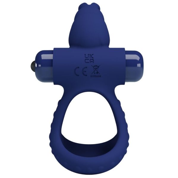 PRETTY LOVE - LUCHITO ANEL VIBRANTE DUPLO COELHO AZUL - Imagen 4