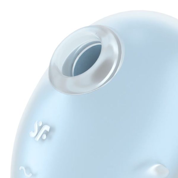 SATISFYER - VIBRADOR CUTIE GHOST LAY-ON AZUL CLARO - Imagen 2