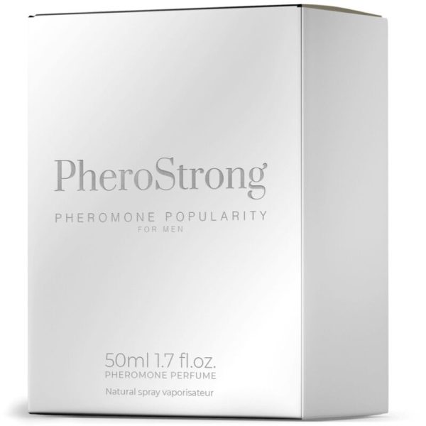 PHEROSTRONG - PERFUME DE FEROMÔNIOS POPULARIDADE PARA HOMENS 50 ML - Imagen 3