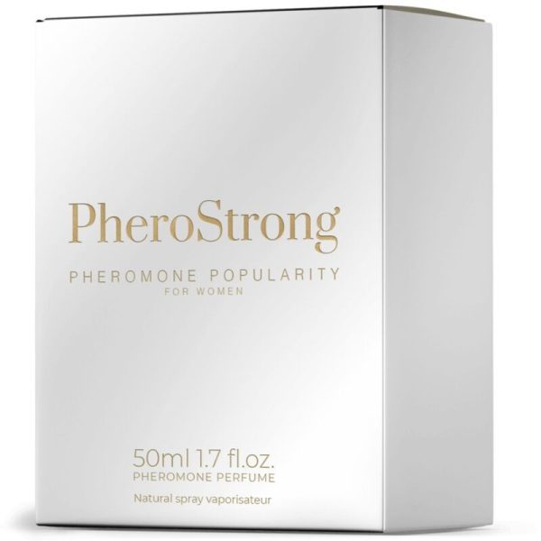 PHEROSTRONG - PERFUME DE FEROMÔNIOS POPULARIDADE PARA MULHER 50 ML - Imagen 3