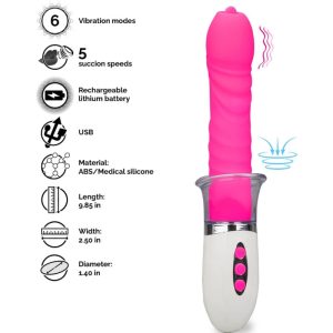 ARMONY - VIBRADOR LIBERTY E IMPULSO COM LÃNGUA