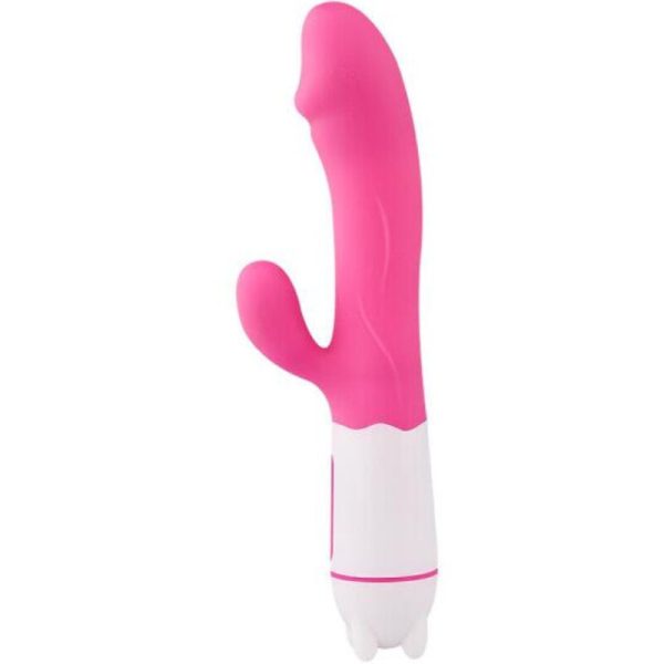 ARMONY - VIBRADOR FELIZ E ESTIMULADOR FÃCSIA RECARREGVEL - Imagen 3