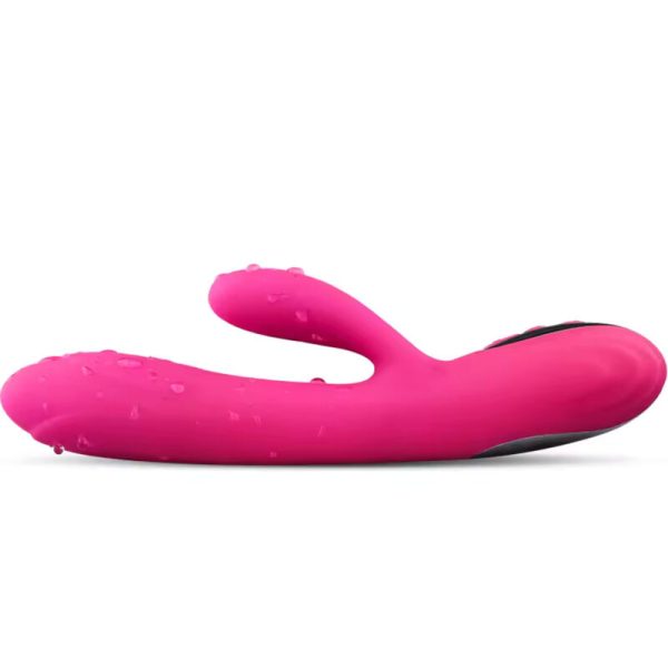 ARMONY - VIBRADOR E ESTIMULADOR FLEXÃVEL COM EFEITO DE CALOR FÃCSIA - Imagen 6