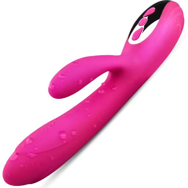 ARMONY - VIBRADOR E ESTIMULADOR FLEXÃVEL COM EFEITO DE CALOR FÃCSIA - Imagen 5