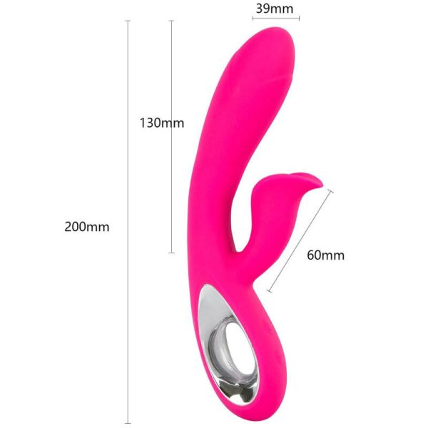 ARMONY - VIBRADOR DARO E ESTIMULADOR DE ANEL DE PUXAO FÃCSIA - Imagen 3