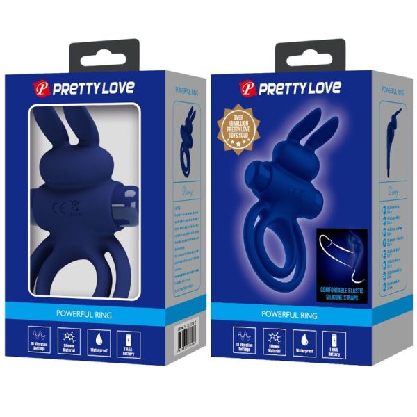 PRETTY LOVE - DAREY ANEL VIBRANTE DUPLO COELHO AZUL - Imagen 9