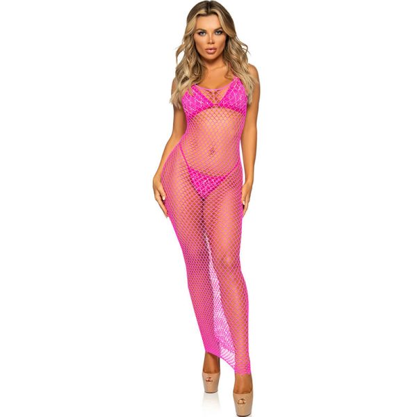 LEG AVENUE - VESTIDO LONGO FÚCSIA - Imagen 2