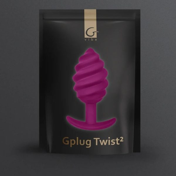 G-VIBE - GPLUG TWIST 2 PLUG ANAL ROXO - Imagen 4