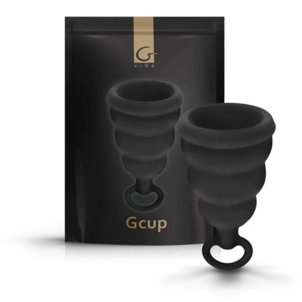 G-VIBE - COPO MENSTRUAL PRETO GCUP - Imagen 3
