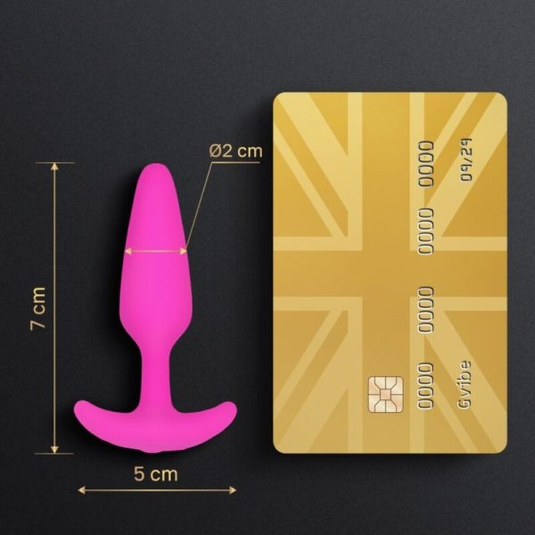 G-VIBE - GPLUG PLUG ANAL VIBRADOR XS FÚCSIA - Imagen 3