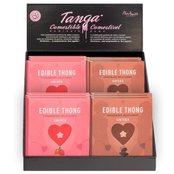 SECRET PLAY - TANGA DE GOMA DE MORANGO - Imagen 5