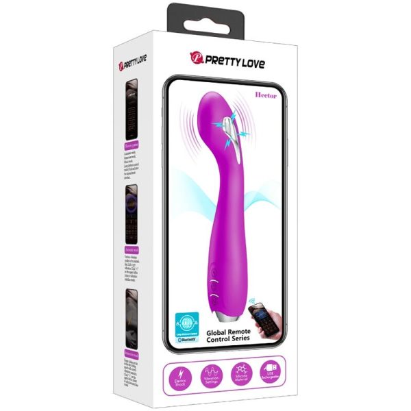 PRETTY LOVE - HECTOR ELECTROSHOCK VIBRADOR APLICATIVO GRATUITO VIOLETA - Imagen 18