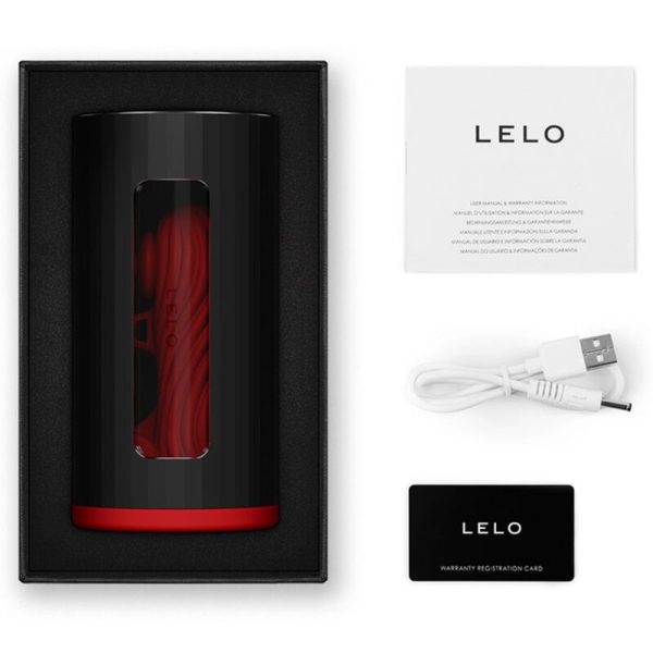 LELO - MASTURBADOR MASCULINO F1S V3 VERMELHO - Imagen 4