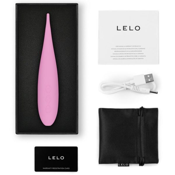 LELO - ESTIMULADOR DE CLITÓRIS DOT TRAVEL ROSA - Imagen 4