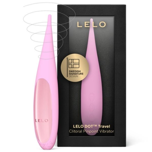 LELO - ESTIMULADOR DE CLITÓRIS DOT TRAVEL ROSA - Imagen 5