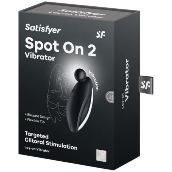SATISFYER - VIBRADOR SPOT ON 2 LAY-ON PRETO - Imagen 5