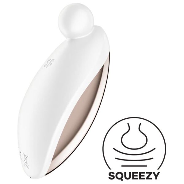 SATISFYER - VIBRADOR SPOT ON 2 LAY-ON BRANCO - Imagen 3