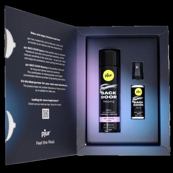 PJUR - CONJUNTO DE PORTA TRASEIRA DE LUBRIFICANTE ANAL E SPRAY - Imagen 2
