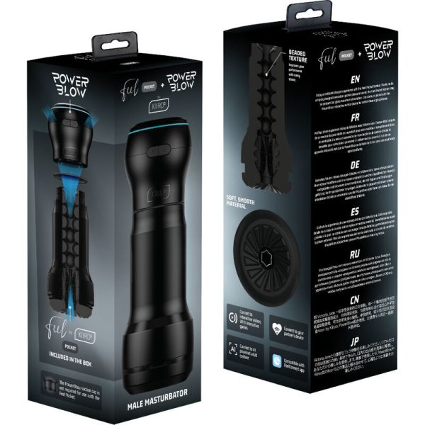 KIIROO - FEEL BOLSO MASTURBADOR MASCULINO + POWER BLOW - Imagen 5