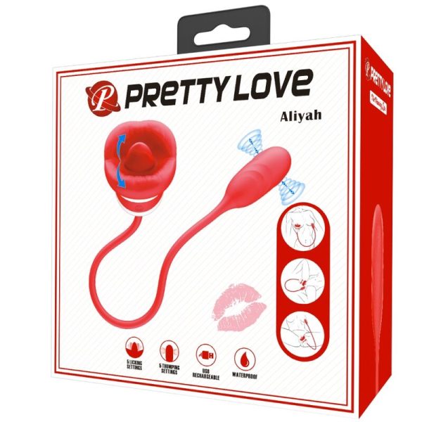 PRETTY LOVE - ALIYAH MASTURBADOR BOCA VERMELHA - Imagen 6