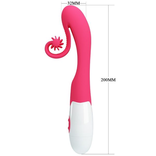 ROMANCE - VIBRADOR E ESTIMULADOR 30 VELOCIDADES COR-DE-ROSA - Imagen 6