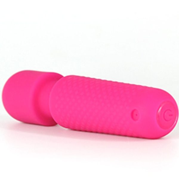 ARMONY - YOUR MAGIC MASSAGER E VIBRADOR RECARREGÃVEL 10 VIBRAÃÃES VARINHA PONTOS ROSA - Imagen 3