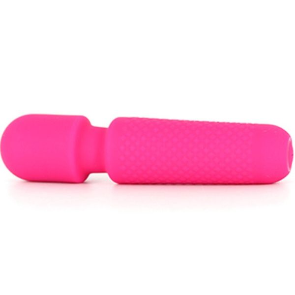 ARMONY - YOUR MAGIC MASSAGER E VIBRADOR RECARREGÃVEL 10 VIBRAÃÃES VARINHA PONTOS ROSA - Imagen 4