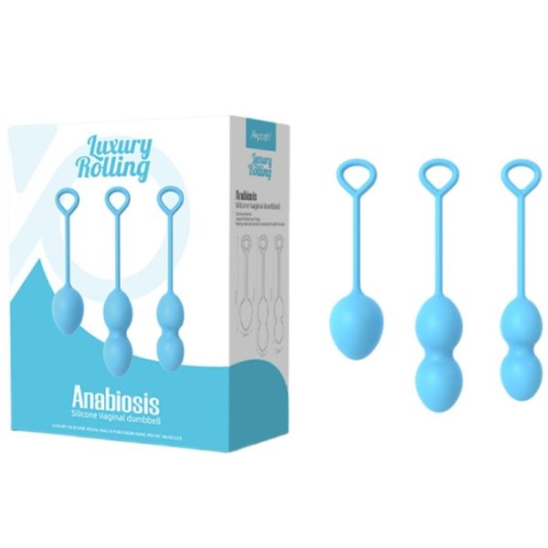 ARMONY - ANABIOSIS VAGINAL HALTERE 3 NÃVEIS AZUL - Imagen 8
