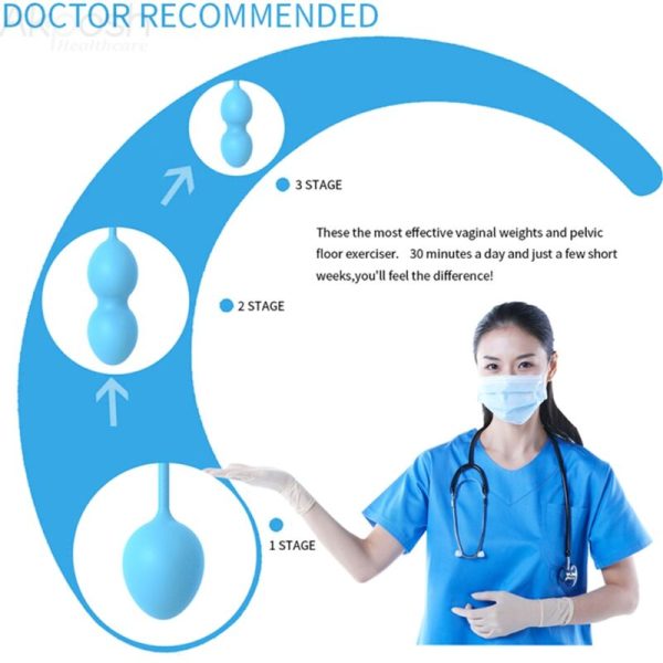 ARMONY - ANABIOSIS VAGINAL HALTERE 3 NÃVEIS AZUL - Imagen 7