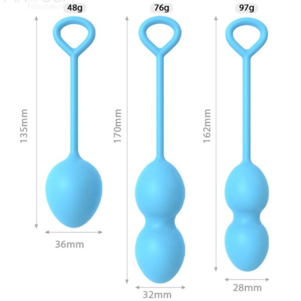 ARMONY - ANABIOSIS VAGINAL HALTERE 3 NÃVEIS AZUL - Imagen 6