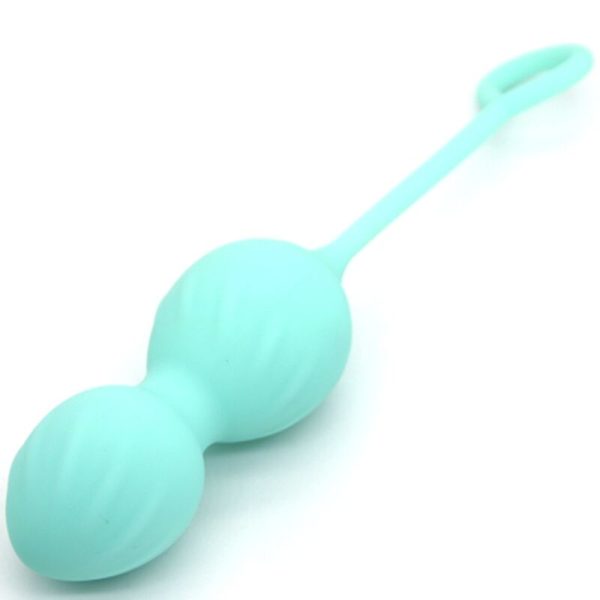 ARMONY - BLOSSOMS VAGINAL DUMBBELL VIBRAÃÃO CONTROLE REMOTO 10 VIBRAÃÃES VERDE - Imagen 6