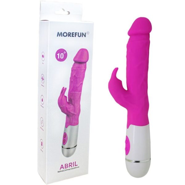 ARMONY - ABRIL VIBRADOR COELHO 16 VELOCIDADES ROSA - Imagen 5