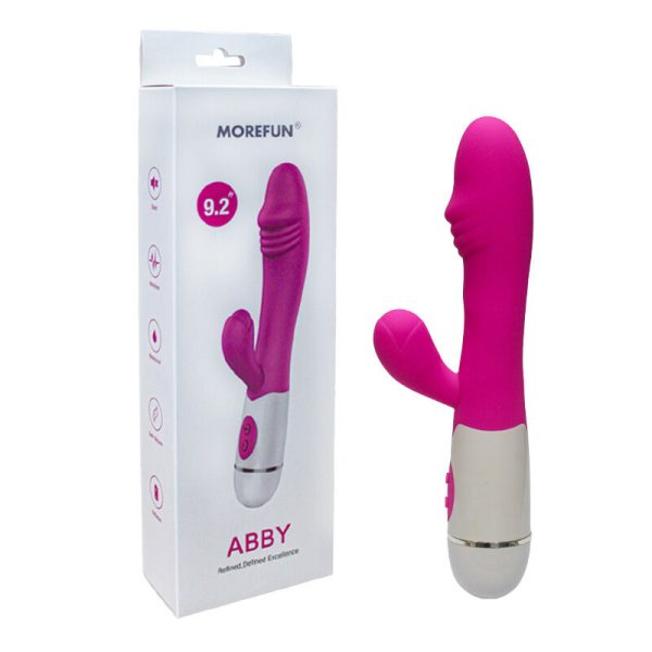 ARMONY - ABBY VIBRADOR E ESTIMULADOR 16 VELOCIDADES ROSA - Imagen 2