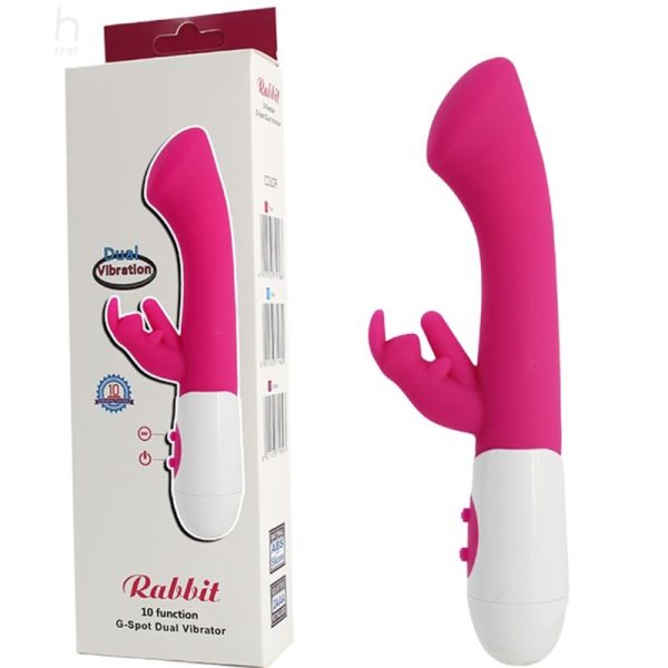 ARMONY - VIBRADOR E ESTIMULADOR COELHO G SPOT 10 VELOCIDADES ROSA - Imagen 7