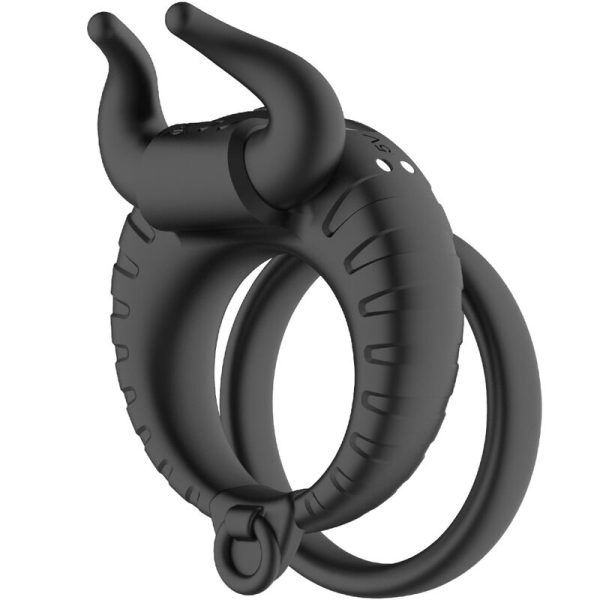 ARMONY - BULL'S PASION VIBRADOR DE ANEL 10 VELOCIDADES PRETO - Imagen 3