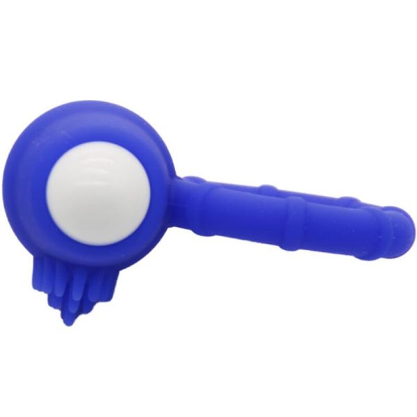 ARMONY - POWER O ANEL VIBRADOR SILICONE AZUL - Imagen 2